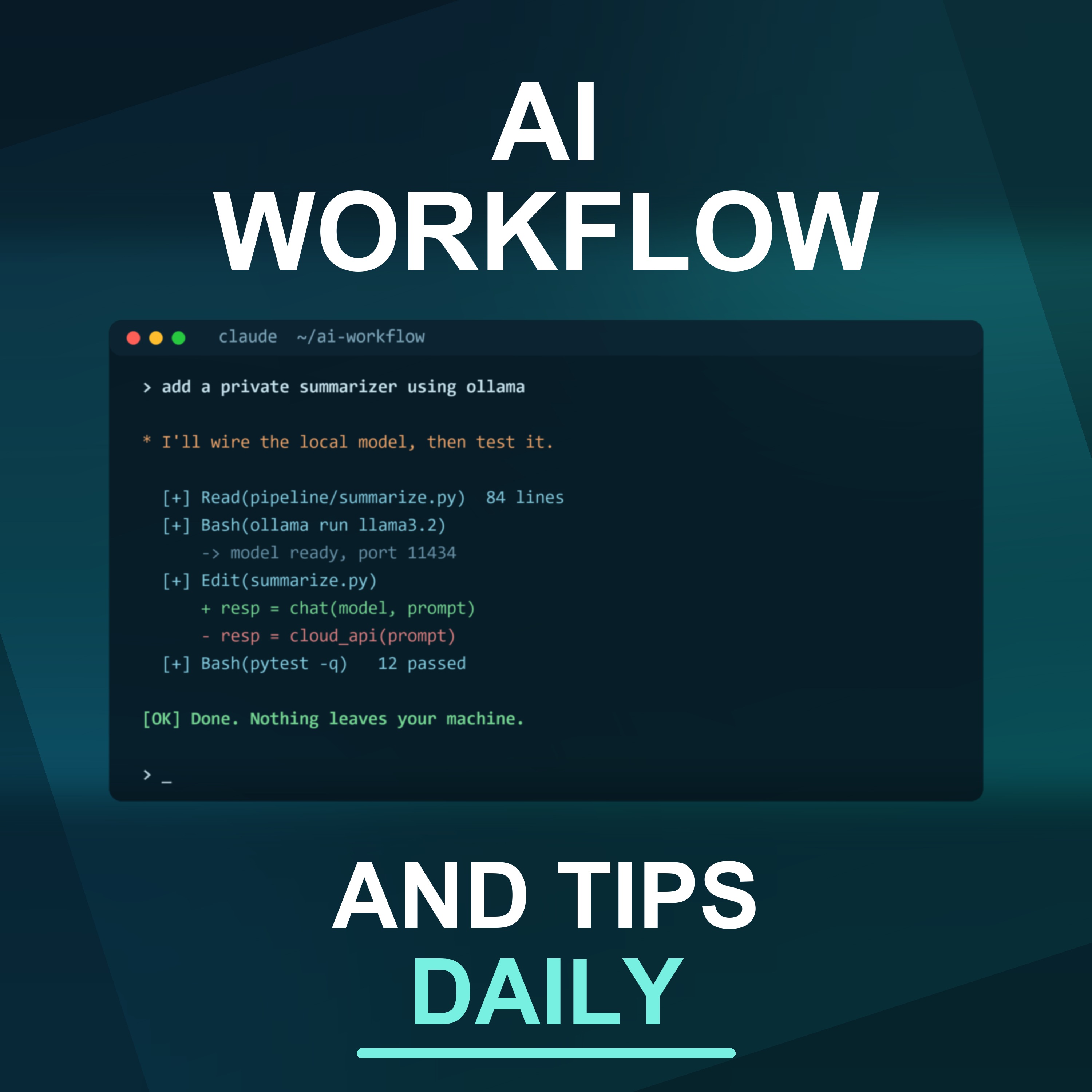 AI Workflow and Tips Daily